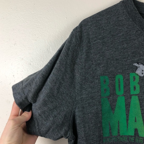 Bob Marley Graphic Short Sleeve Top - Picture 2 of 5